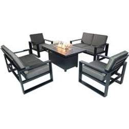 Furniture One Aluminium Garden Sofa with Outdoor Lounge Set