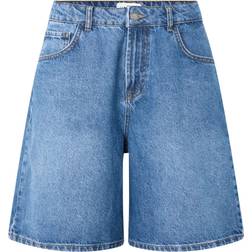 Global Funk Talina-G Shorts - Vintage Blue Wash