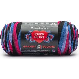 Yarnspirations Red Heart All in One Granny Square 381m