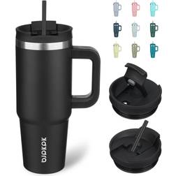 BJPKPK Insulated Black Travel Mug 88.7cl