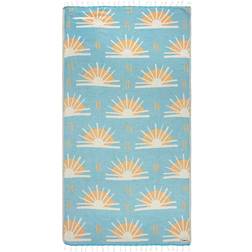 Sand Cloud Organic Turkish Cotton Swim Bath Towel Blue, Orange (170.2x94cm)
