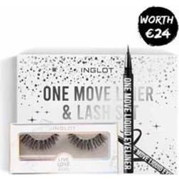 Inglot One Move Liner & Lash Set