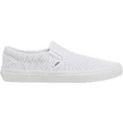 Vans Perf Leather Classic Slip-On - White