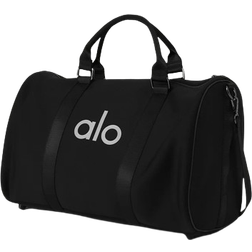 Alo Traverse Duffle Bag - Black/Silver