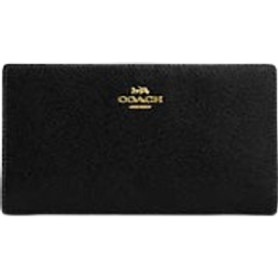 Coach Slim Zip Wallet - Gold/Black