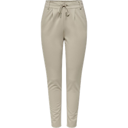 Only Poptrash Pants - Grey/Pure Cashmere