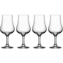 Orrefors Elixir Verre à Vin Rouge, Verre à Vin Blanc 28cl 4pcs