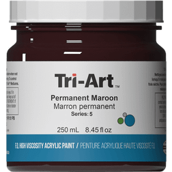 Tri-Art High Viscosity Permanent Maroon 250ml