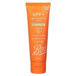 Boots SPF+ Mineral Suncare Face Lotion SPF30