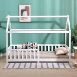 Portland HMD Solid Pine Childs Bed Frame White