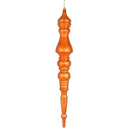Vickerman Mercury Finial Burnish Orange Christmas Tree Ornament 50.8cm 2pcs