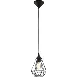 Loops Hanging Wire Cage Black Pendant Lamp ∅ 17.5cm