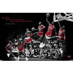 Trends International Chicago Bulls Multicolour Poster 34x22.4"