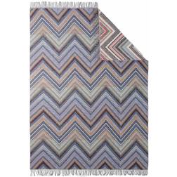 Missoni Chevron Pläd Svart/multi Filt Svart, Multifärgad