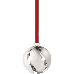 Georg Jensen 2024 Weihnachtskugel Palladiumplattiert