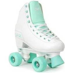 SFR Figure Quad Roller Skates White Green Kids