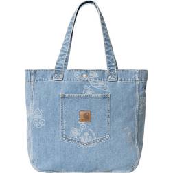 Carhartt WIP Stamp Tote Bag - Stamp Print/Blue