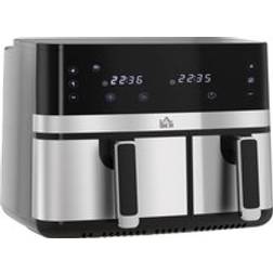 Homcom Dual Air Fryer 8.5L Double Air Fryer