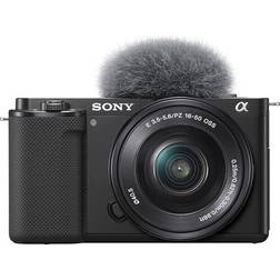 Sony Sony ZV-E10 Mirrorless Camera with 16-50mm Lens ILCZV-E10L Black