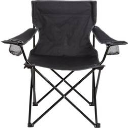 Nakano Festivalstol sort med kopholder
