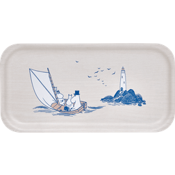 Muurla Moomin 22 x 43 cm - Blanc Plateau de service