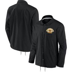 Fanatics Boston Bruins rue Classics Varsity Coach Jacket