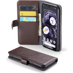 Mobique Mobique Äkta Läderfodral Google Pixel 8a brun