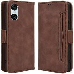 MTP Products Sony Xperia 10 VI Plånboksfodral Brun