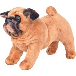 vidaXL Pug Dog 33cm