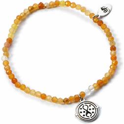 Harry Potter Time Turner Stone Bracelet - Silver/Multicolour
