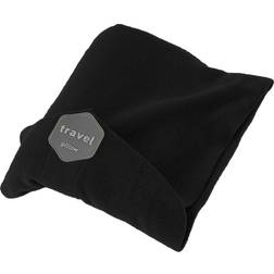 Private Label Portable Support Travel Neck Pillow Black