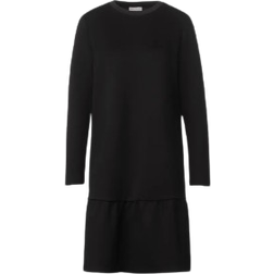 Street One Knee Length Sweat Dress - Black