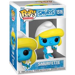 Funko The Smurfs POP TV Actionfigurer Smurfette w/CH 9 cm Assortment 6