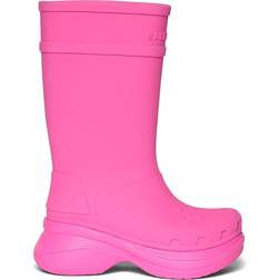 Balenciaga Crocs Boots - Bright Pink