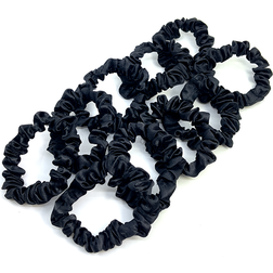 Pipols Bazaar Skinny Scrunchie 10pcs Black