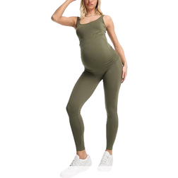 Mamalicious Maternity Longline Top Khaki Green (20011097)
