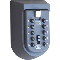Loops mounted key safe weather resistant rubber