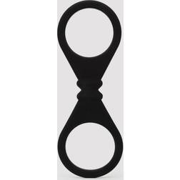 LoveHoney Silicone Quick Cuffs Black