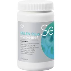 Hjärtats Selen + Vitamin E Tablett 100 st