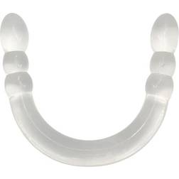 Ann Summers Be Proud Ridged Double Ended Dildo, Size: Clear One Size