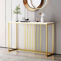 Canora Grey yellow Console Table 30x120cm