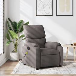 Homie Massagefåtölj taupe tyg