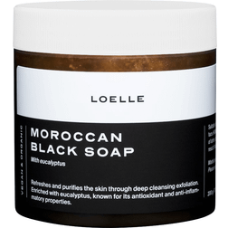 Loelle Moroccan Black Soap with Eucalyptus 200g