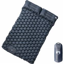 vidaXL Self Inflating Camping Mattress 2-Person Grey