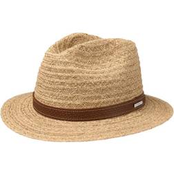 Stetson Barnell Traveller Raffia Hat - Natur