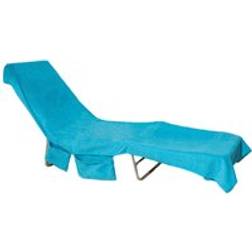 Brentfords Fold Up Beach Towel Bag Towel Blue