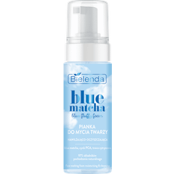 Bielenda blue matcha fluffy foam cleansing & moisturizing for face 150ml