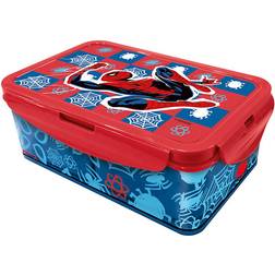 Stor Spiderman Madkasse 21x13 cm Blå/Rød Spiderman OneSize Madkasse