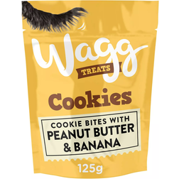 Wagg Cookie Bites Peanut Butter & Banana Dog Treats 7x125g