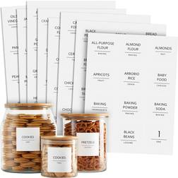 Talented Kitchen 144 Pantry Labels for Container Kitchenware 12